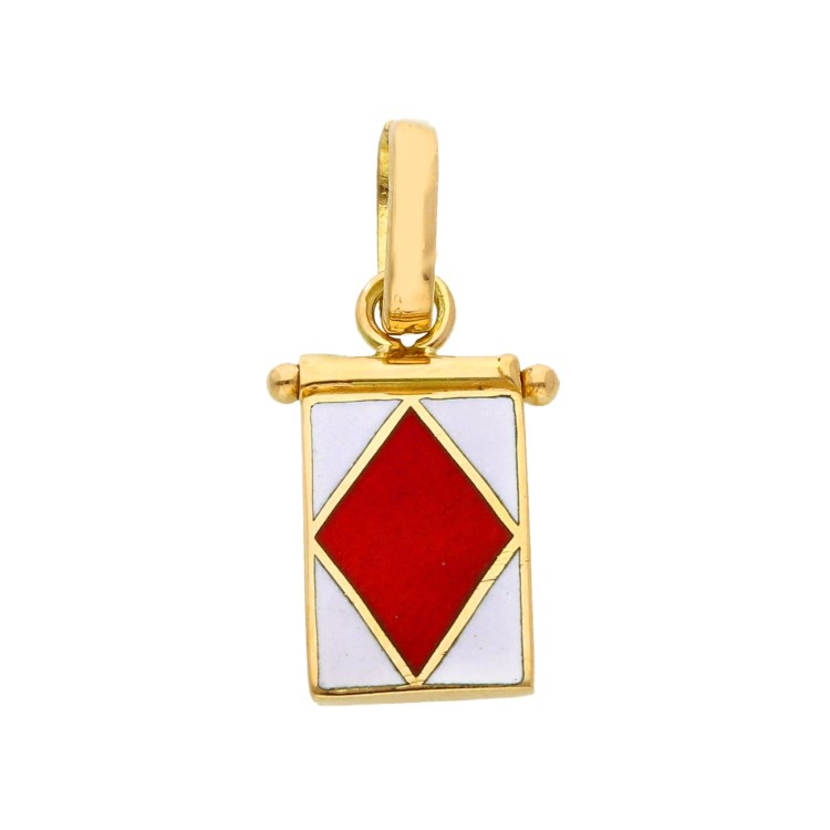 Iniziale Iniziale F Codice Nautico Oro 18 kt