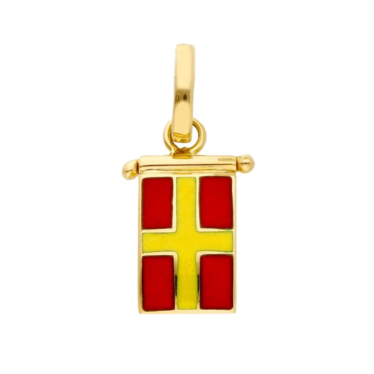 Iniziale Iniziale R Codice Nautico Oro 18 kt