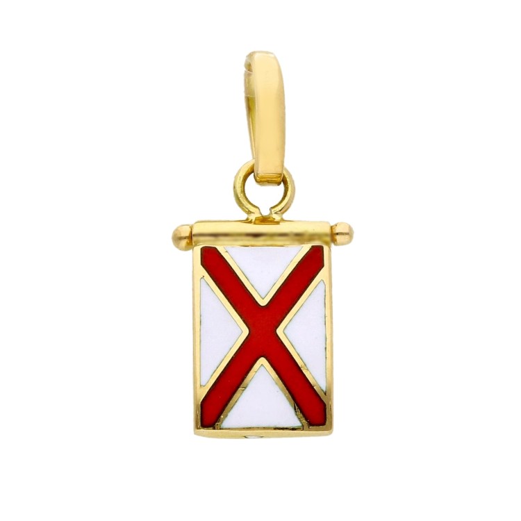 Iniziale Iniziale V Codice Nautico Oro 18 kt