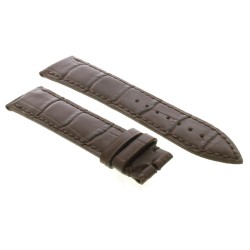 Frederique Constant Cinturino FCS-DBRSB20x18 Stampa Alligatore Marrone 20-8 mm 2