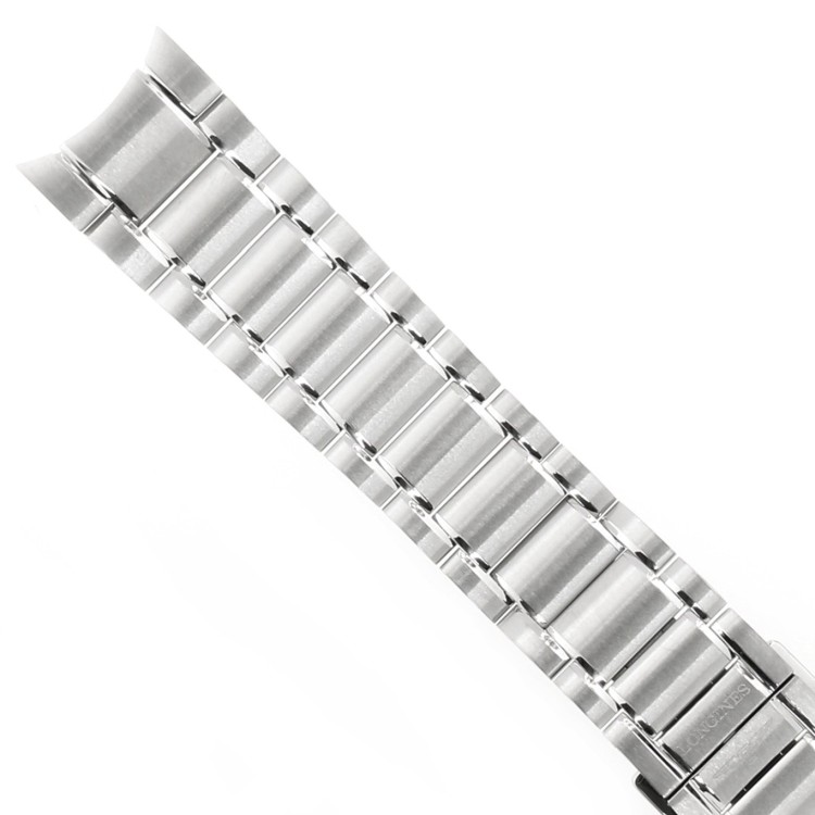Longines Bracciale acciaio Spirit orologio 40mm, ansa 21mm.  L3.810.4 e simili.