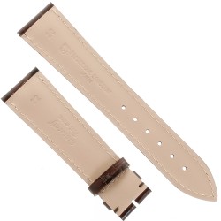 Frederique Constant Cinturino Stampa Alligatore Marrone 22/18. Slim, sottile. 2