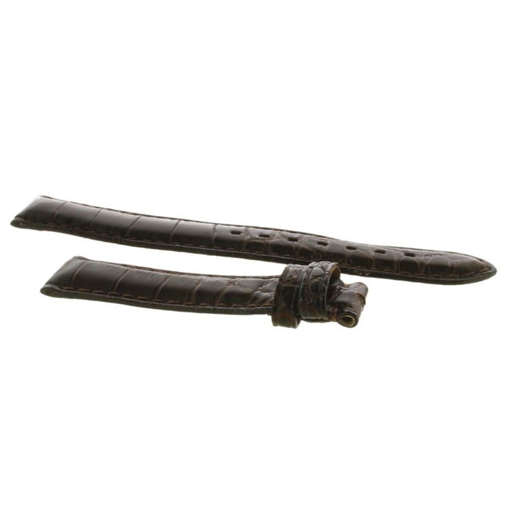 Cinturino Alligatore Marrone Moka Opaco 18/16 mm B45B classico