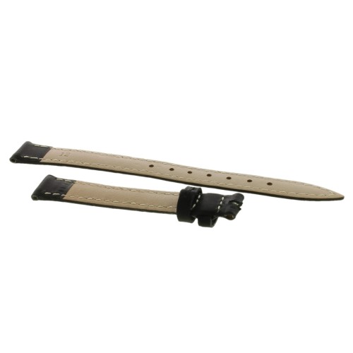 Cinturino Stampa Alligatore Nero Opaco 12/10 mm B30B classico