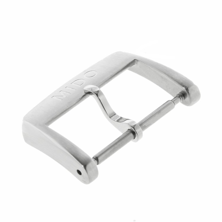 Mido Fibbia Ardiglione 22 mm Acciaio.