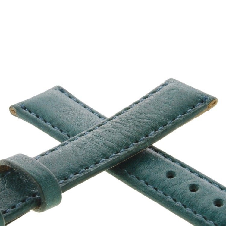 Cinturino Stampa Alligatore Nero Semilucido 20/18 mm B28B classico