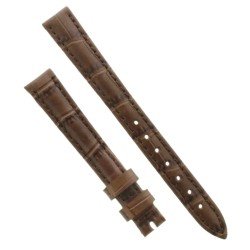 Cinturino Stampa Alligatore Marrone Medio Opaco 12/10 mm B40B