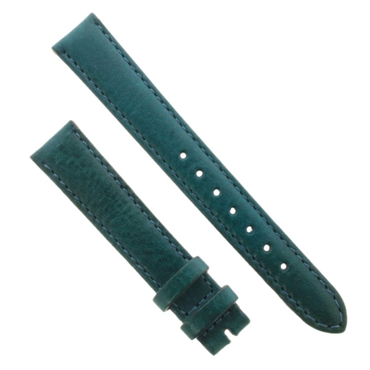 Cinturino Stampa Alligatore Nero Semilucido 20/18 mm B28B classico