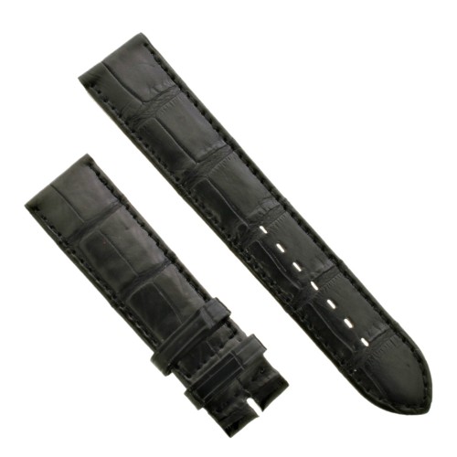 ETERNA Cinturino Alligatore Nero 20/18  mm.