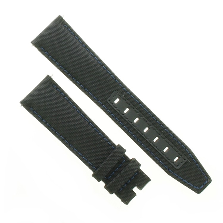 Longines Cinturino Sintetico Nero 21/18 mm per collezione Spirit  40mm L3.810.2.99.2
