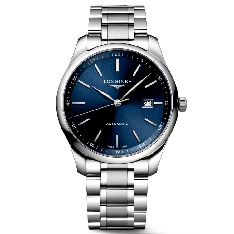 LONGINES MASTER COLLECTION L2.893.4.92.6 misura 42 x 10,3 mm Automatico Acciaio Quadrante Blu.