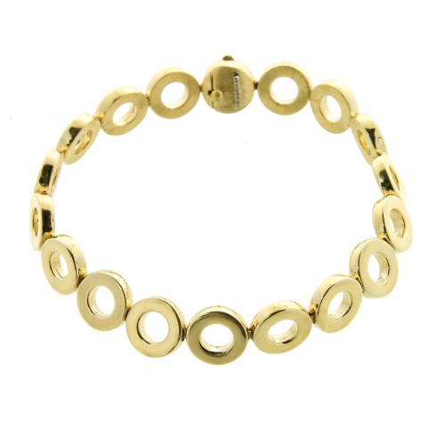 Bracciale Cerchi Satinato Oro 18 kt
