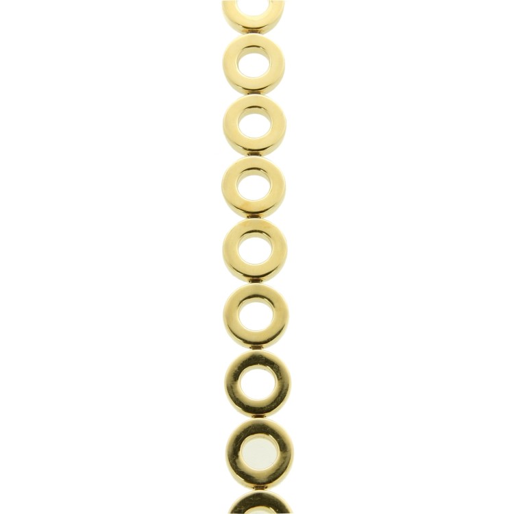 Bracciale Cerchi Satinato Oro 18 kt