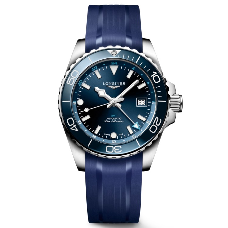 LONGINES HydroConquest GMT L3.790.4.96.9 Automatico 41 mm Blu