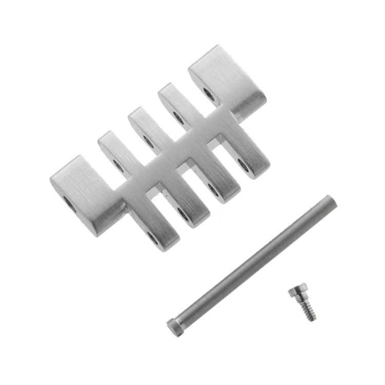 Tag Heuer 1/2 Maglia acciaio per serie Autavia misure maglia 18 x 6,5 x 3 mm