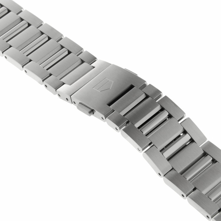 Tag Heuer Bracciale BA0643 acciaio per Carrera 02 cronografo 42 mm ansa 22 mm.
