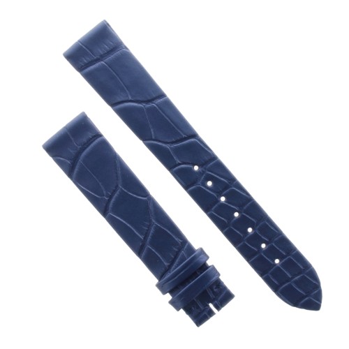 Longines Cinturino Alligatore L682168834 Blu Opalescente Opaco 16/14 mm