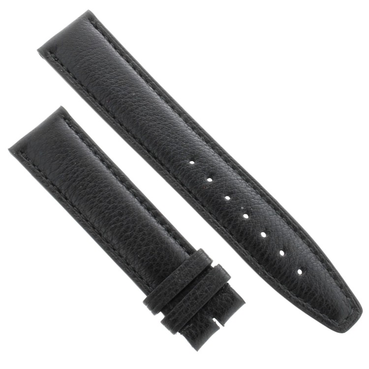 IWC Cinturino Bufalo Nero 19/18 per Mark XV 3253 e simili, per déployante.