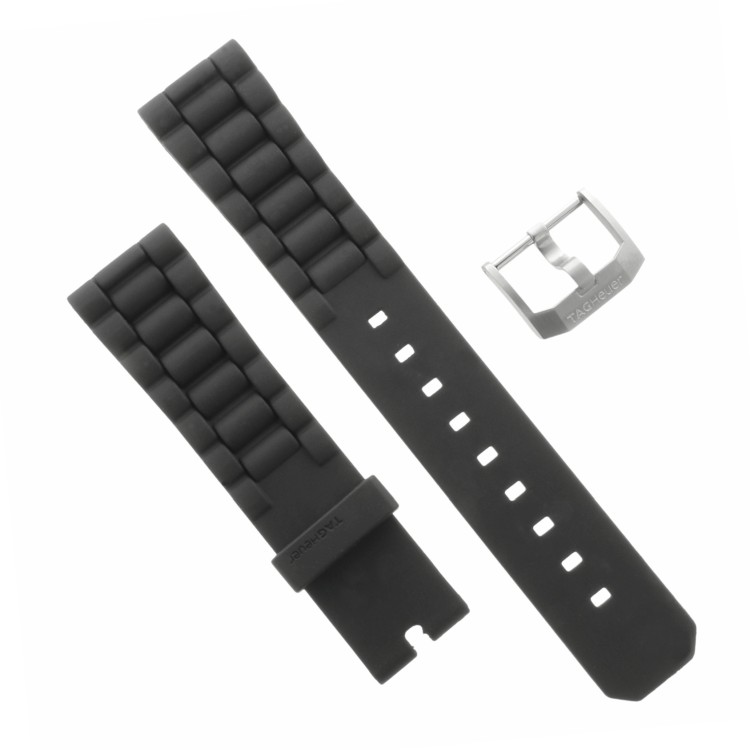 Tag Heuer Cinturino Formula 1 Caucciù Nero 20/18 CAC11, WAC11,1000mt 844.006, WS211.