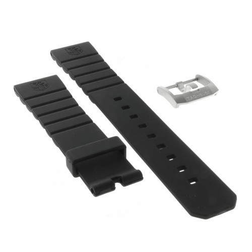 Tag Heuer Cinturino Formula 1 BT0705 Caucciù Nero 20/18 mm CAC111, WAC111, 844.006, WS211.