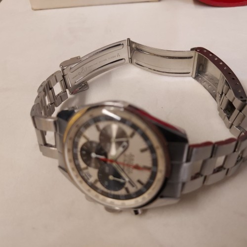ZENITH A386 Cronorafo Acciaio 38 mm anno 1971 con scatola Originale
