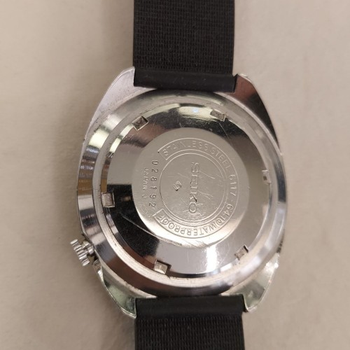 SEIKO Navigator Timer 6117-6410 Secondo Polso Gmt 41 mm  Cassa acciao