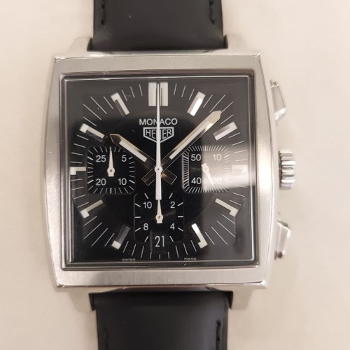 HEUER Cronografo Monaco Tag Heuer CS2111 n° 04166 peso 95 gr anno 2000