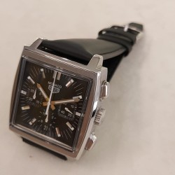 HEUER Cronografo Monaco Tag Heuer CS2111 n° 04166 peso 95 gr anno 2000 2