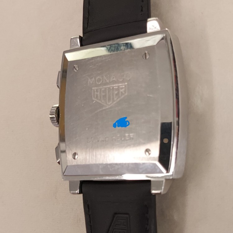 HEUER Monaco Cronografo Tag Heuer CS2111.FC8119 38 x 38 x 13,2 mm peso 95 gr anni 2000