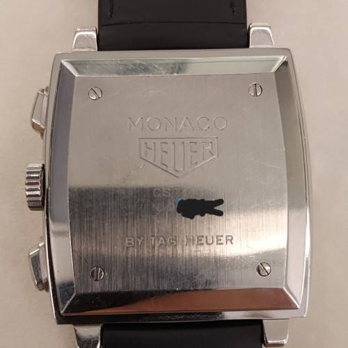 HEUER Monaco Cronografo Tag Heuer CS2111.FC8119 38 x 38 x 13,2 mm peso 95 gr anni 2000