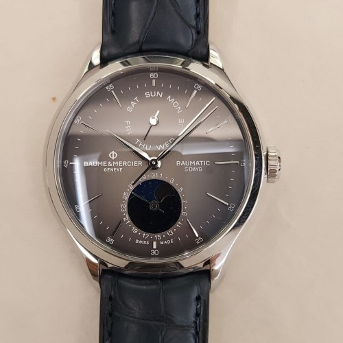 BAUME & MERCIER Clifton M0A10548 Orologio acciaio con calendario completo