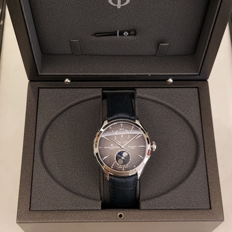 BAUME & MERCIER Clifton M0A10548 Orologio acciaio con calendario completo