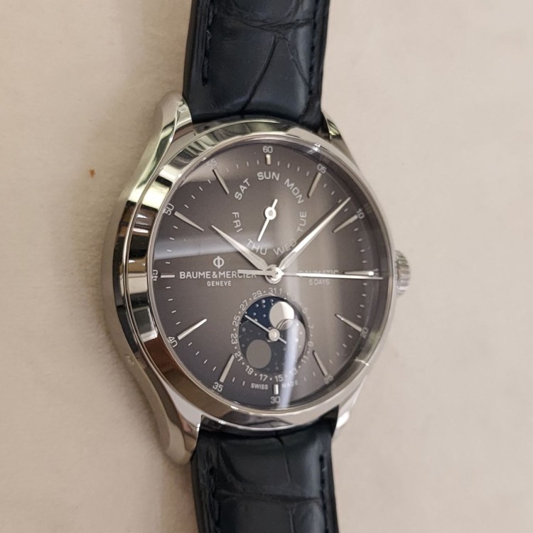 BAUME & MERCIER Clifton M0A10548 Orologio acciaio con calendario completo
