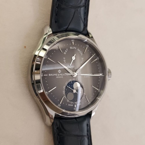 BAUME & MERCIER Clifton M0A10548 Orologio acciaio con calendario completo