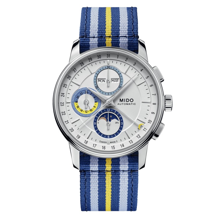 MIDO Baroncelli Chronograph Moonphase M027.625.17.031.00 Automatico 42 mm