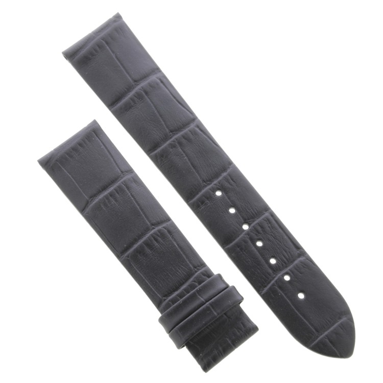 Mido Cinturino Baroncelli pelle stampata nero 20/18 mm. Per M0274081603100