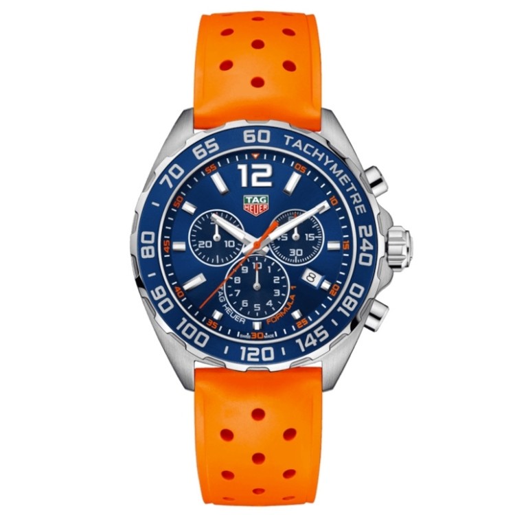 TAG Heuer Formula 1 Cronografo al quarzo, 43 mm, Acciaio CAZ1014.FT8028