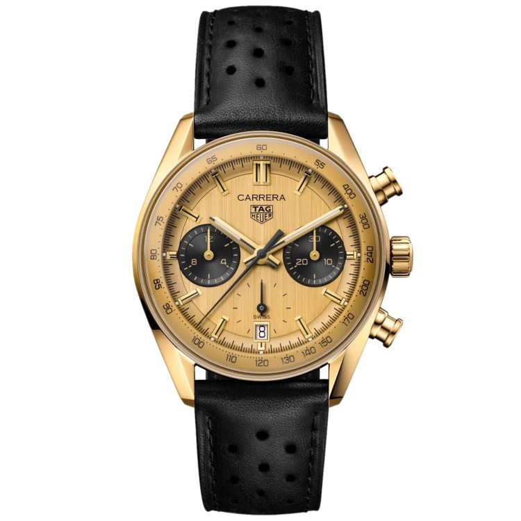 TAG Heuer Carrera CBS2240.FC8319 Chronograph Cronografo automatico 39 mm Oro 3N