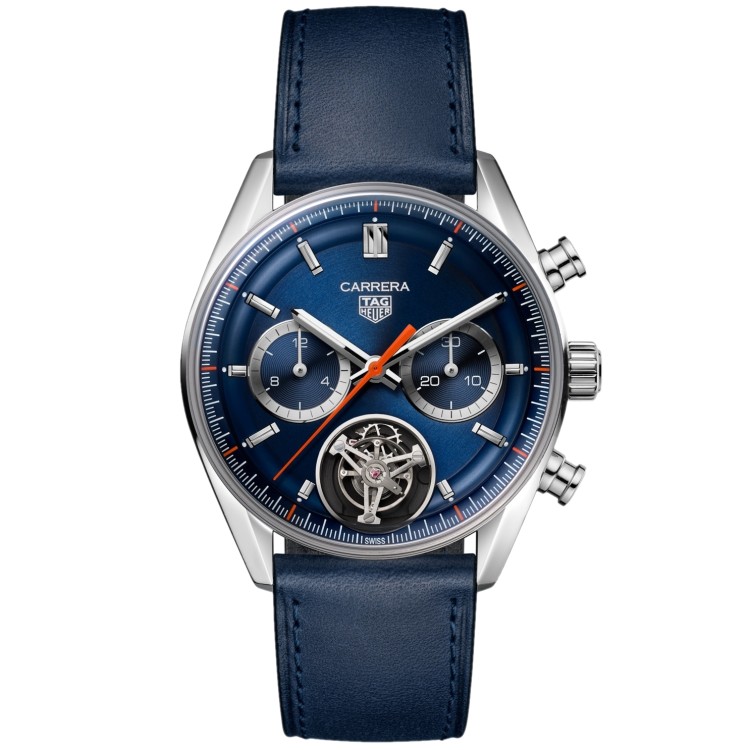TAG Heuer Carrera Cronografo Tourbillon, 42 mm, Acciaio CBS5010.FC6543