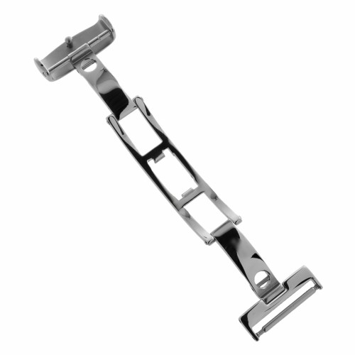 MIDO chiusura deployante Acciaio 18 mm. Per cinturini in Pelle e Alligatore