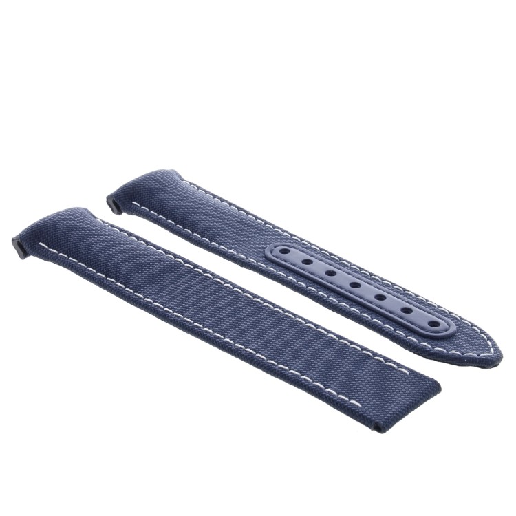 OMEGA cinturino tessuto Blu 20/18  Seamaster Aqua Terra II 41,5mm 231.10.42