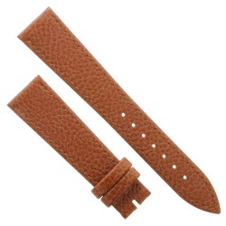 Cinturino Pelle Martellata Marrone Gold opaco 20/16 mm B25B classico.