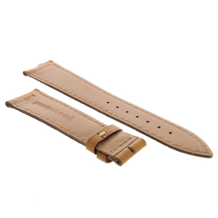 Cinturino Jaeger-LeCoultre Aftermarket Compatibile Struzzo Marrone opaco 20/16 mm B42M