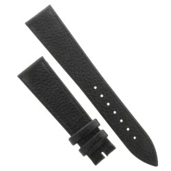 Cinturino Pelle Martellata Nero opaco 20/16 mm B25B classico