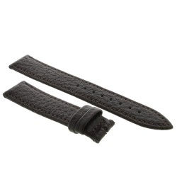 Cinturino Pelle Martellata Marrone Scuro opaco Piatto 18/16 mm B28B classico 2