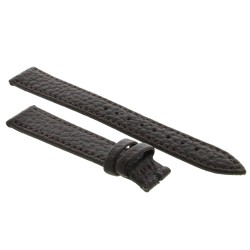 Cinturino Pelle Martellata Marrone Scuro opaco Piatto 16/14 mm B28B classico 2