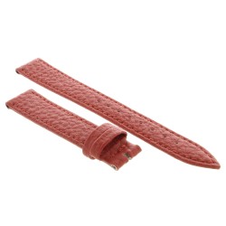 Cinturino Pelle Martellata Rosso opaco Piatto 16/14 mm B28B classico 2
