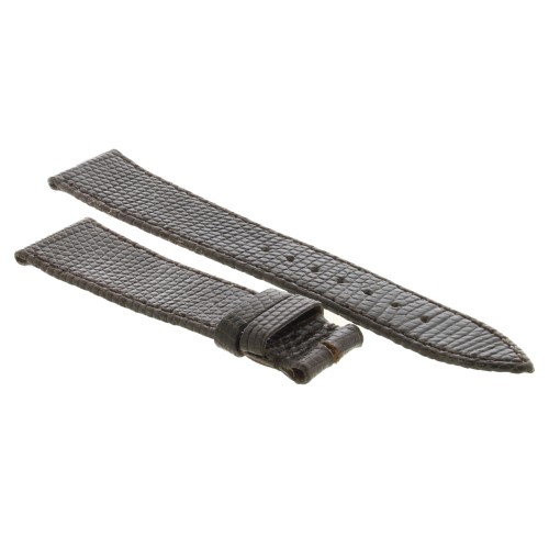 Cinturino Lucertola Marrone Semilucido Piatto 20/16 B28B forma classica