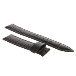 Cinturino Stampa Alligatore Marrone Moka Opaco 18/16 mm classico 2