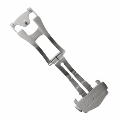 OMEGA chiusura déployante Acciaio Lucido e satinato, 18 mm, Seamaster.